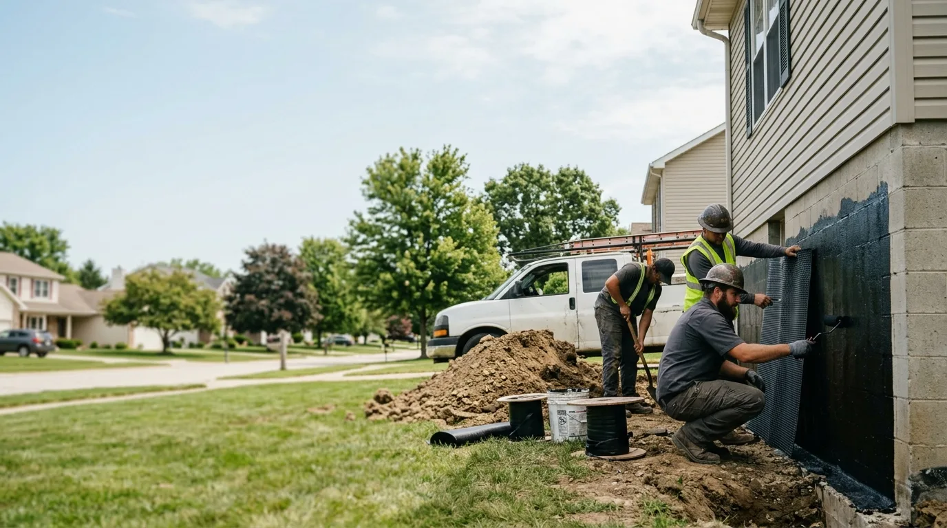 Basement Waterproofing in Shadyside, OH near me
